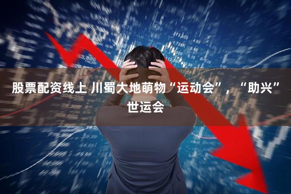 股票配资线上 川蜀大地萌物“运动会”，“助兴”世运会